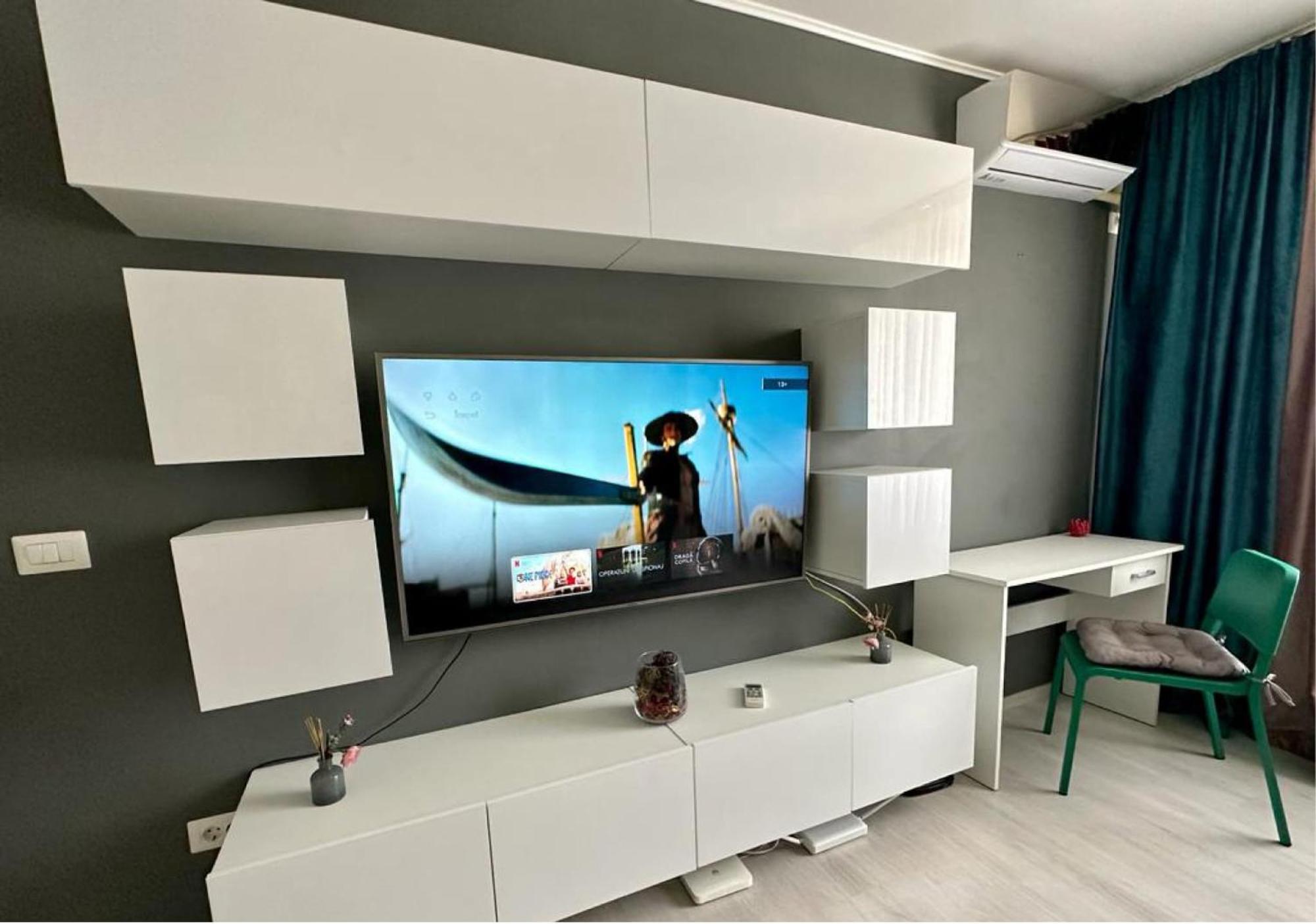 National Arena Apartment Boekarest Buitenkant foto